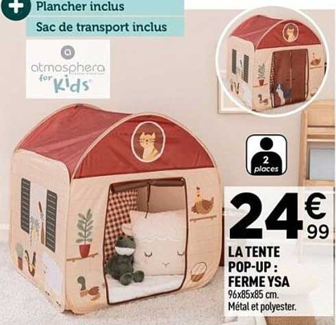 LA TENTE POP-UP : FERME YSA