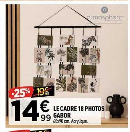 LE CADRE 18 PHOTOS GABOR
