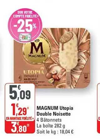 MAGNUM Utopia Double Noisette