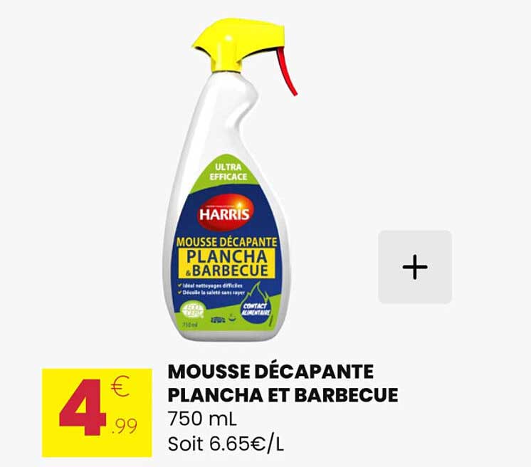 MOUSSE DÉCAPANTE PLANCHA ET BARBECUE