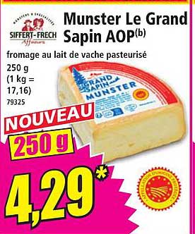 Munster Le Grand Sapin AOP