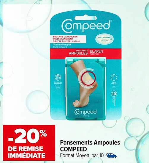 Pansements Ampoules COMPEED