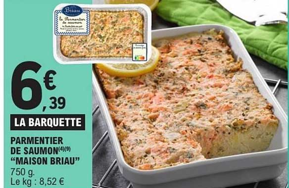 Parmentier de saumon "MAISON BRIAU"
