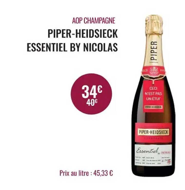 PIPER-HEIDSIECK ESSENTIEL BY NICOLAS
