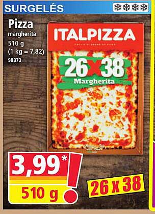 Pizza margherita 510 g