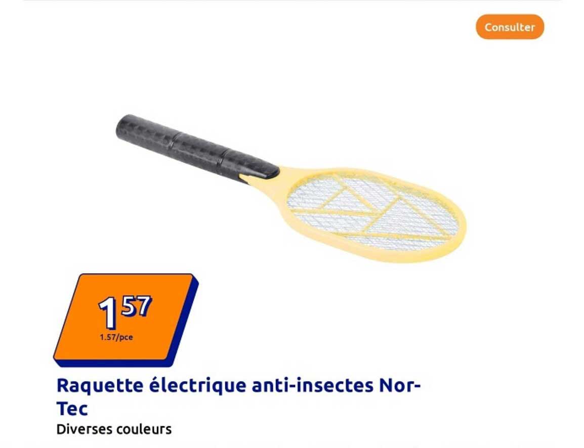 Raquette électrique anti-insectes Nor-Tec