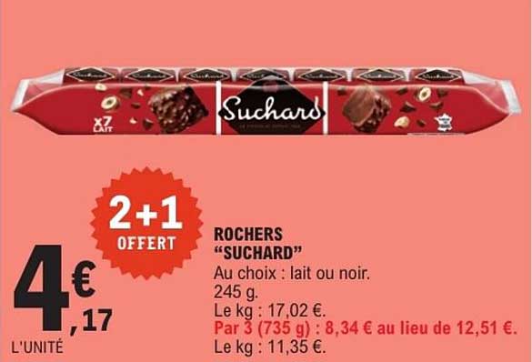 ROCHERS “SUCHARD”