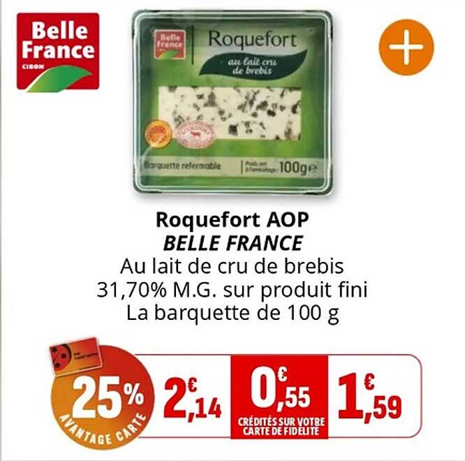 Roquefort AOP BELLE FRANCE