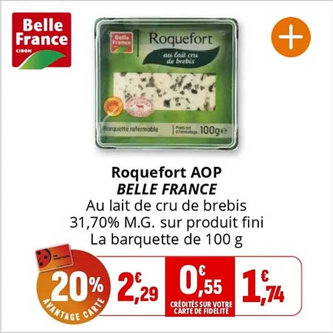 Roquefort AOP BELLE FRANCE