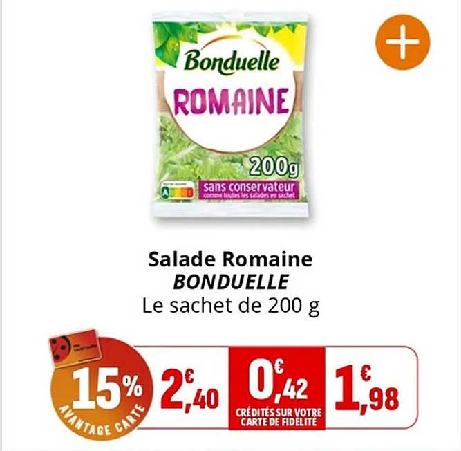Salade Romaine BONDUELLE