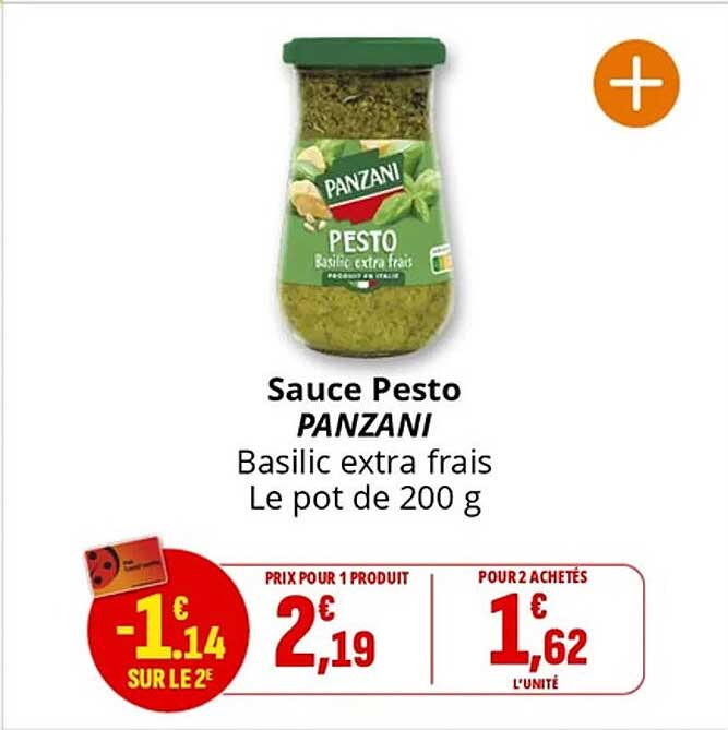 Sauce Pesto PANZANI