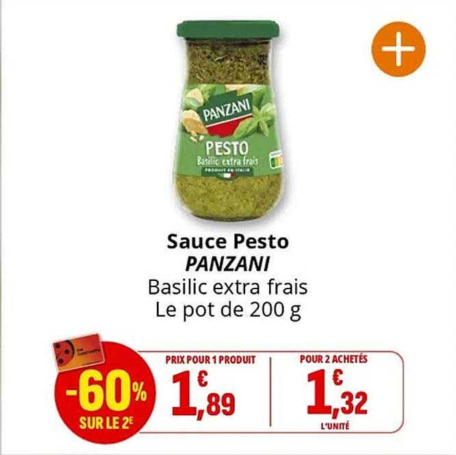 Sauce Pesto PANZANI