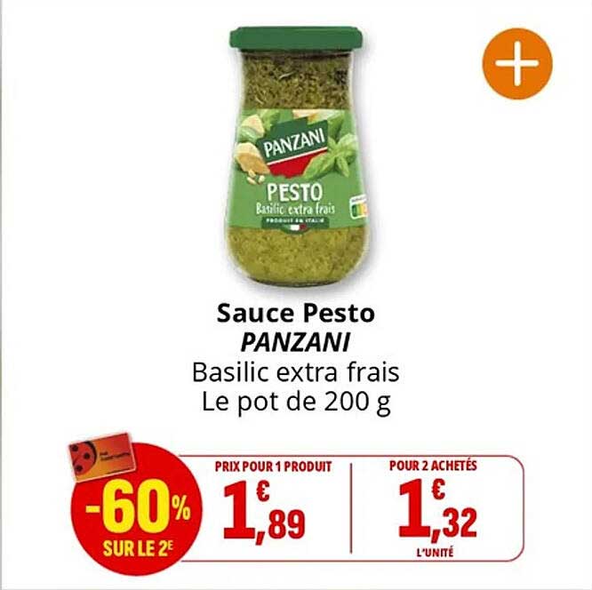 Sauce Pesto PANZANI