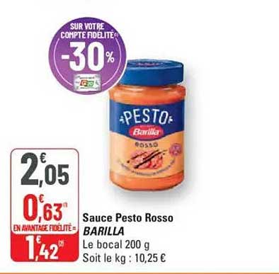 Sauce Pesto Rosso BARILLA