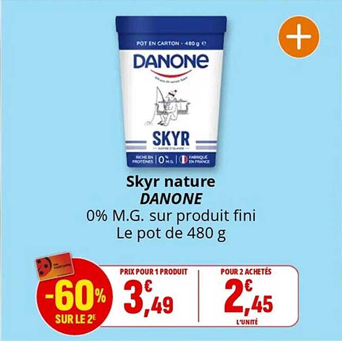 Skyr nature DANONE