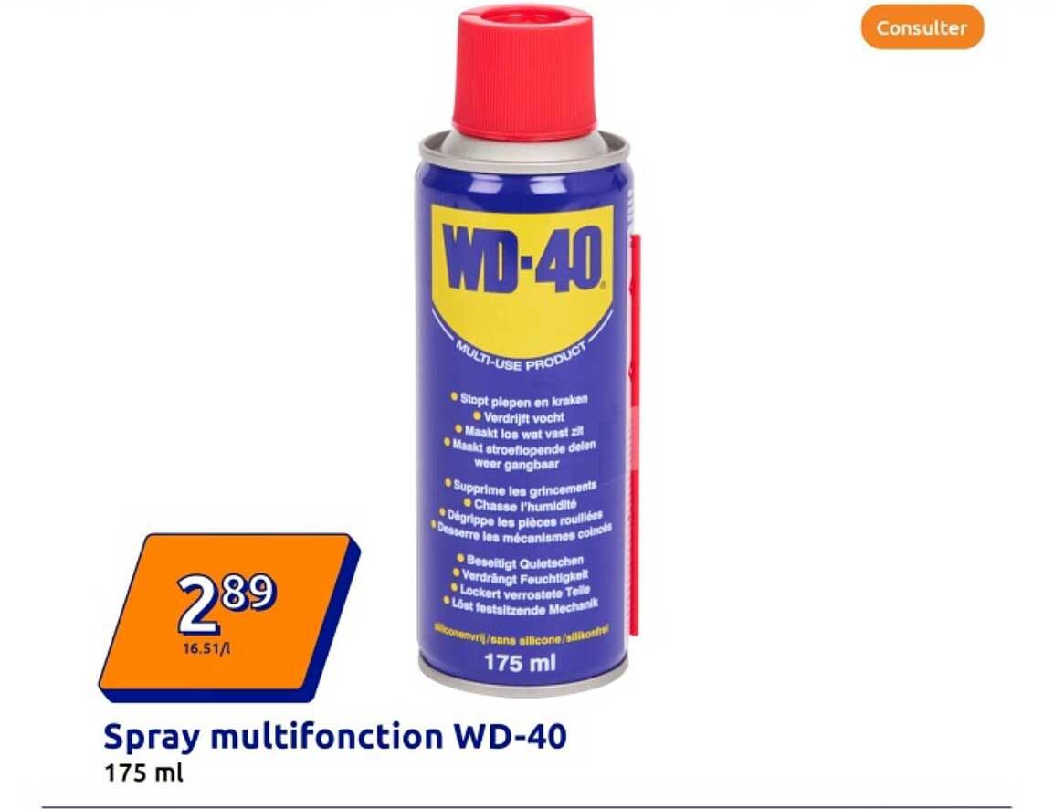 Spray multifonction WD-40 175 ml