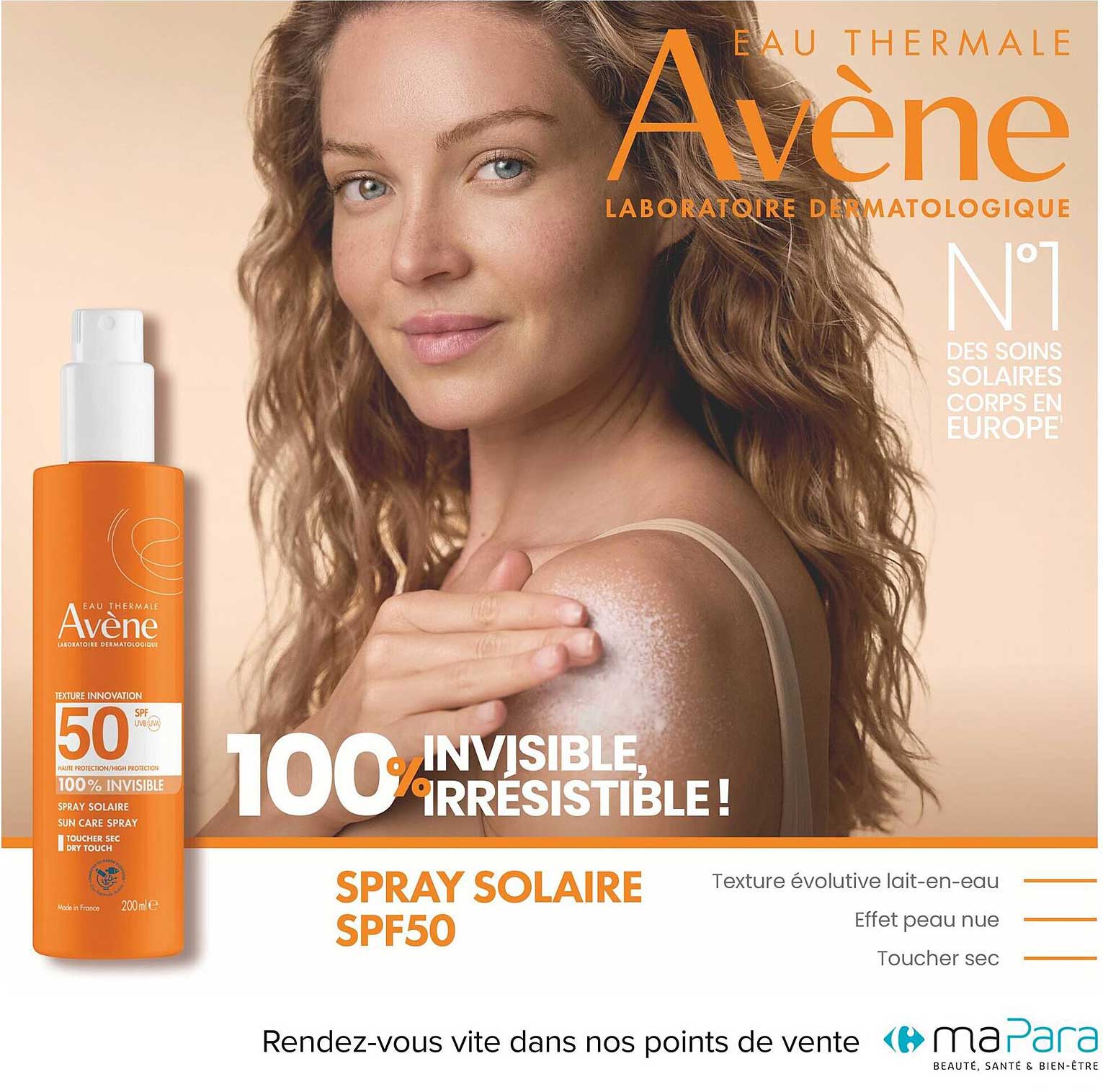 SPRAY SOLAIRE SPF50