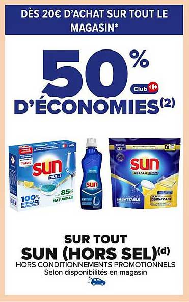 SUR TOUT SUN (HORS SEL)