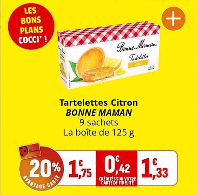 Tartelettes Citron BONNE MAMAN