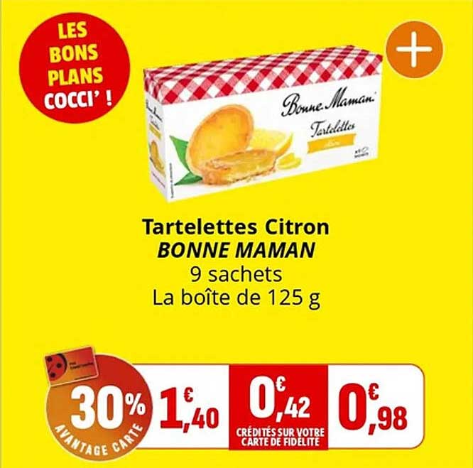 Tartelettes Citron BONNE MAMAN