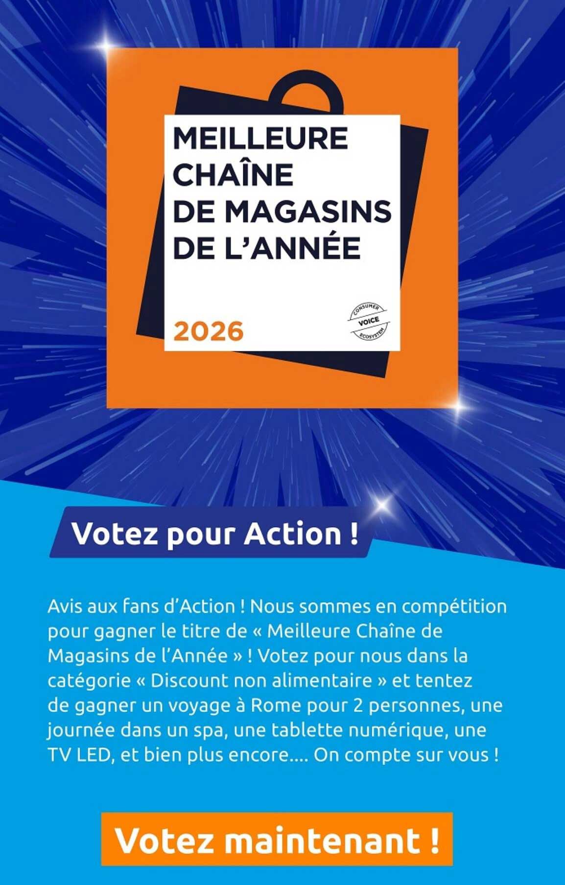 Votez pour Action !