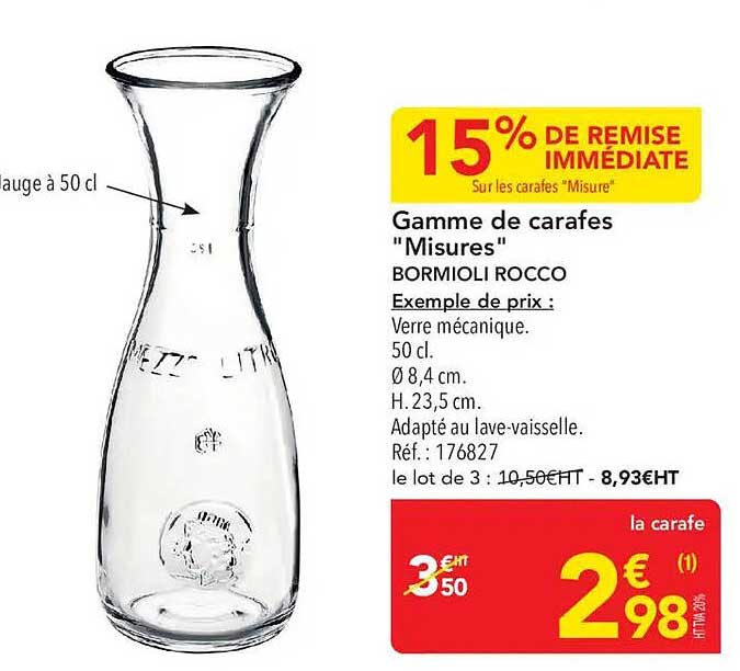 15% DE REMISE IMMÉDIATE