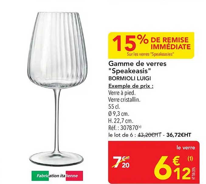 15% DE REMISE IMMÉDIATE