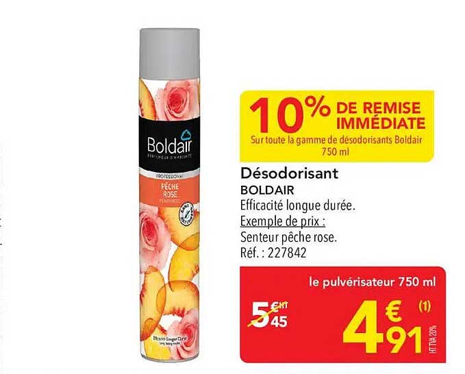 Désodorisant BOLDAIR