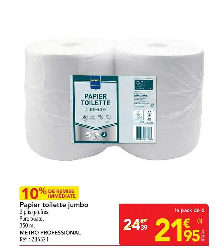 Papier toilette jumbo