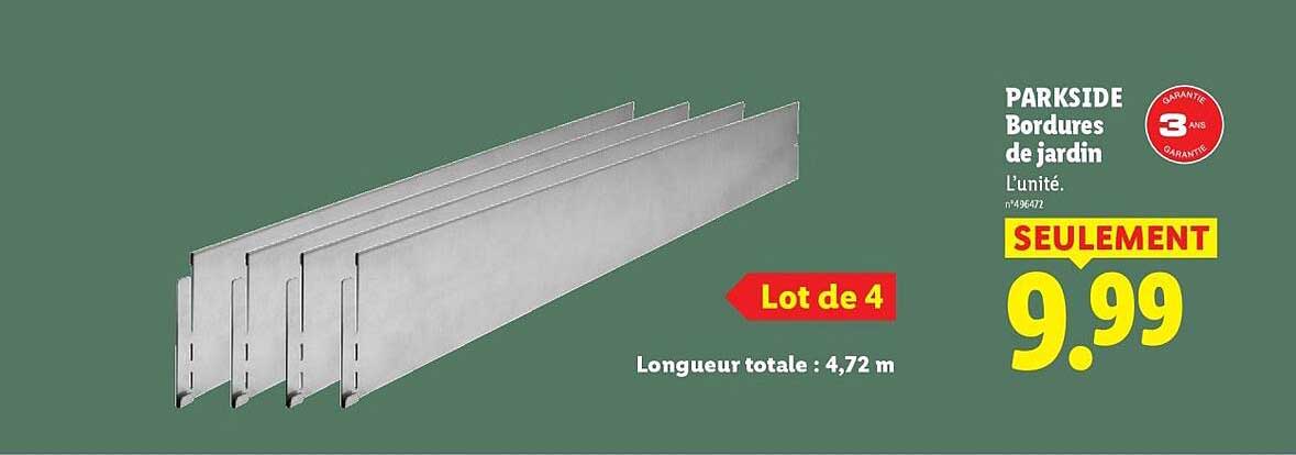PARKSIDE Bordures de jardin