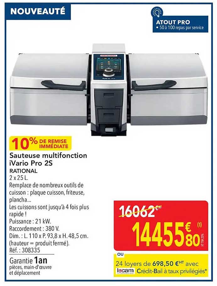 Sauteuse multifonction iVario Pro 2S