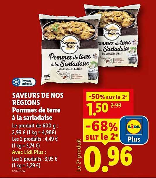SAVEURS DE NOS RÉGIONS Pommes de terre à la sarladaise