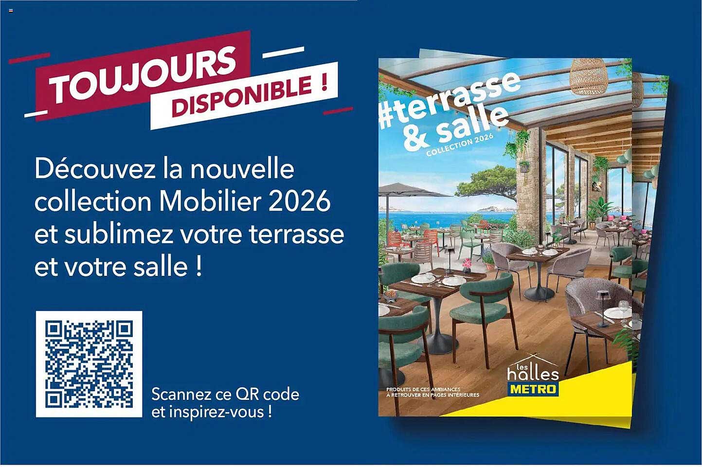 TOUJOURS DISPONIBLE !