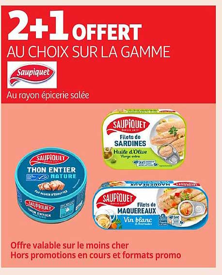 2+1 OFFERT AU CHOIX SUR LA GAMME
