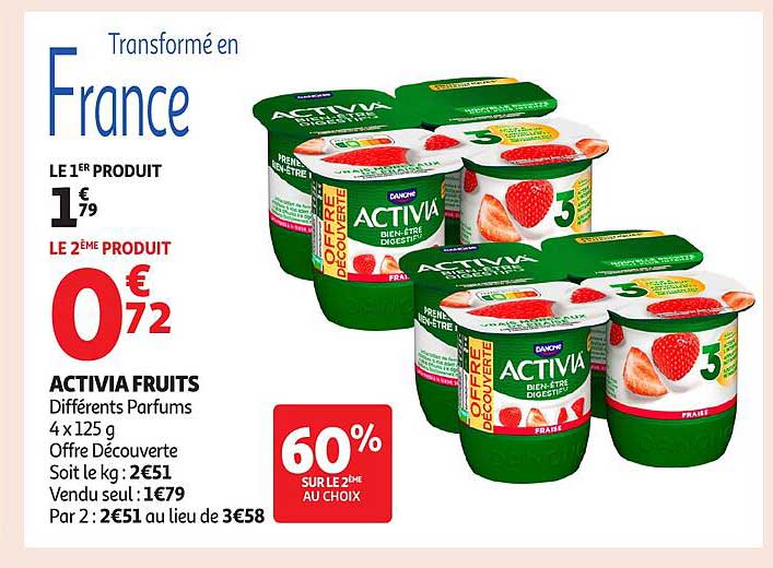 ACTIVIA FRUITS