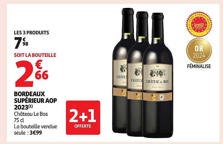 BORDEAUX SUPÉRIEUR AOP 2023