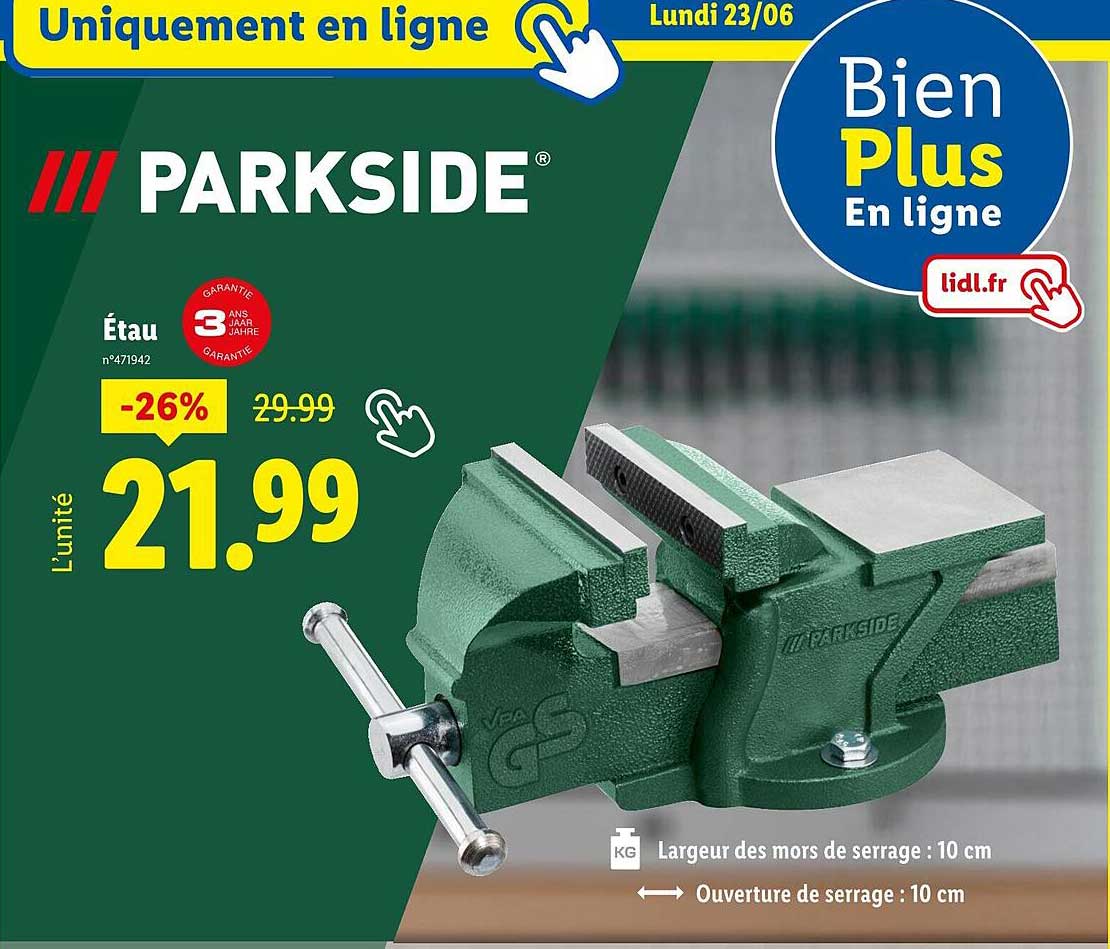 Étau PARKSIDE