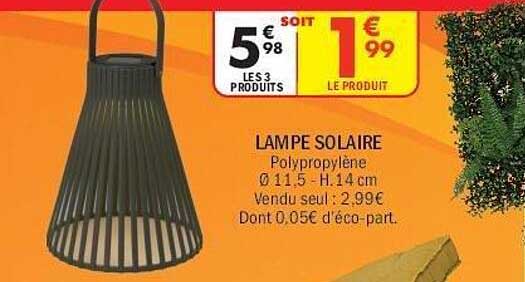 LAMPE SOLAIRE