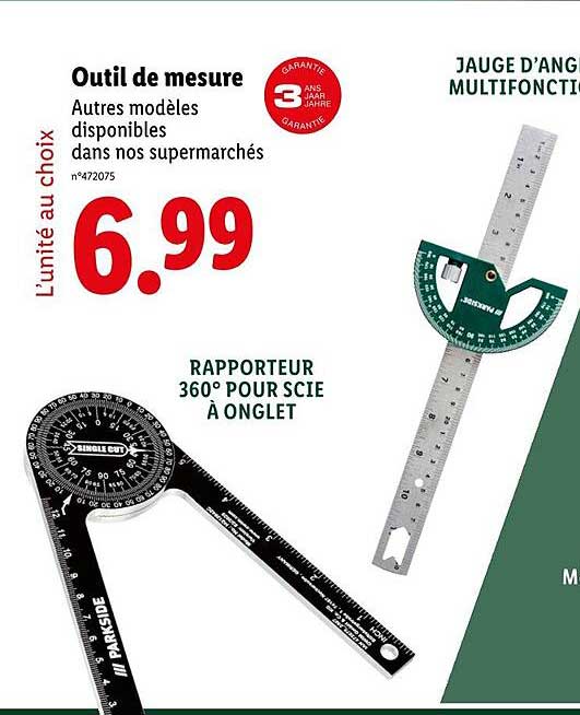 Outil de mesure