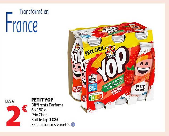 PETIT YOP 6 x 180 g