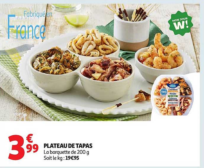 PLATEAU DE TAPAS