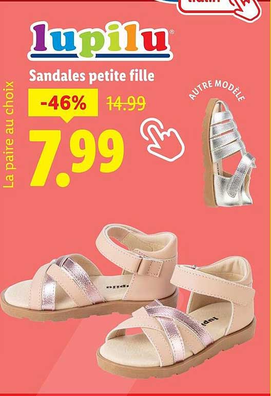 Sandales petite fille