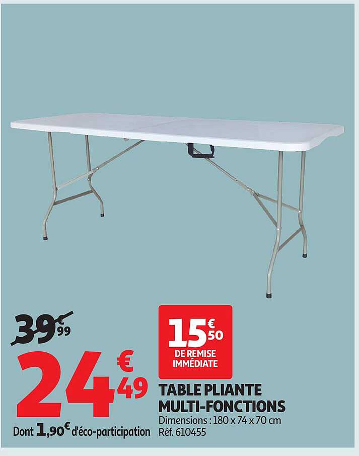 TABLE PLANTE MULTI-FONCTIONS