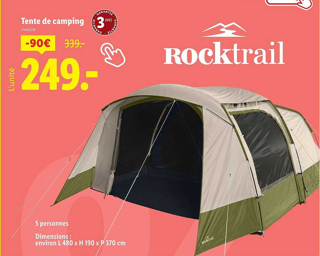 Tente de camping