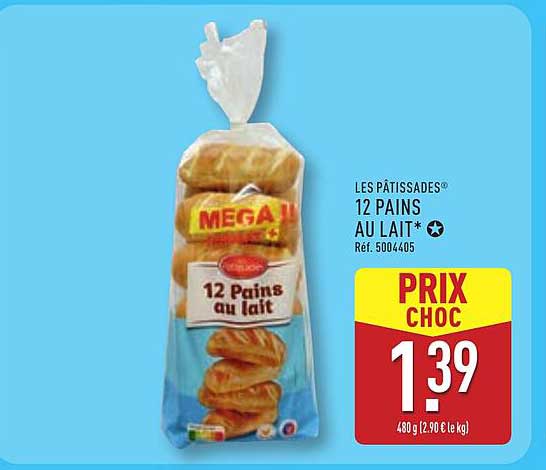 12 PAINS AU LAIT