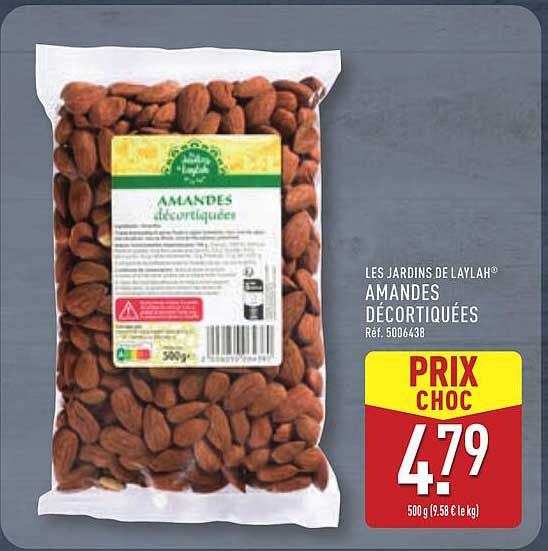Amandes Décortiquées