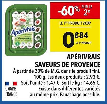 APÉRIVRAIS SAVEURS DE PROVENCE