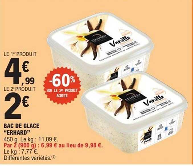BAC DE GLACE “ERHARD”