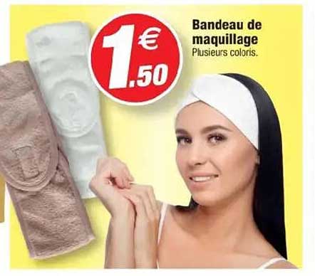 Bandeau de maquillage