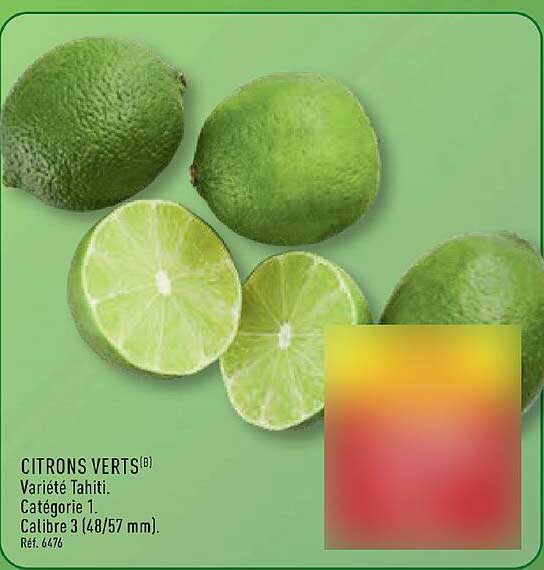 CITRONS VERTS